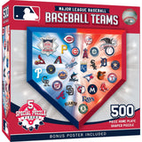 MLB Home Plate 500 pc Puzzle - Denny's