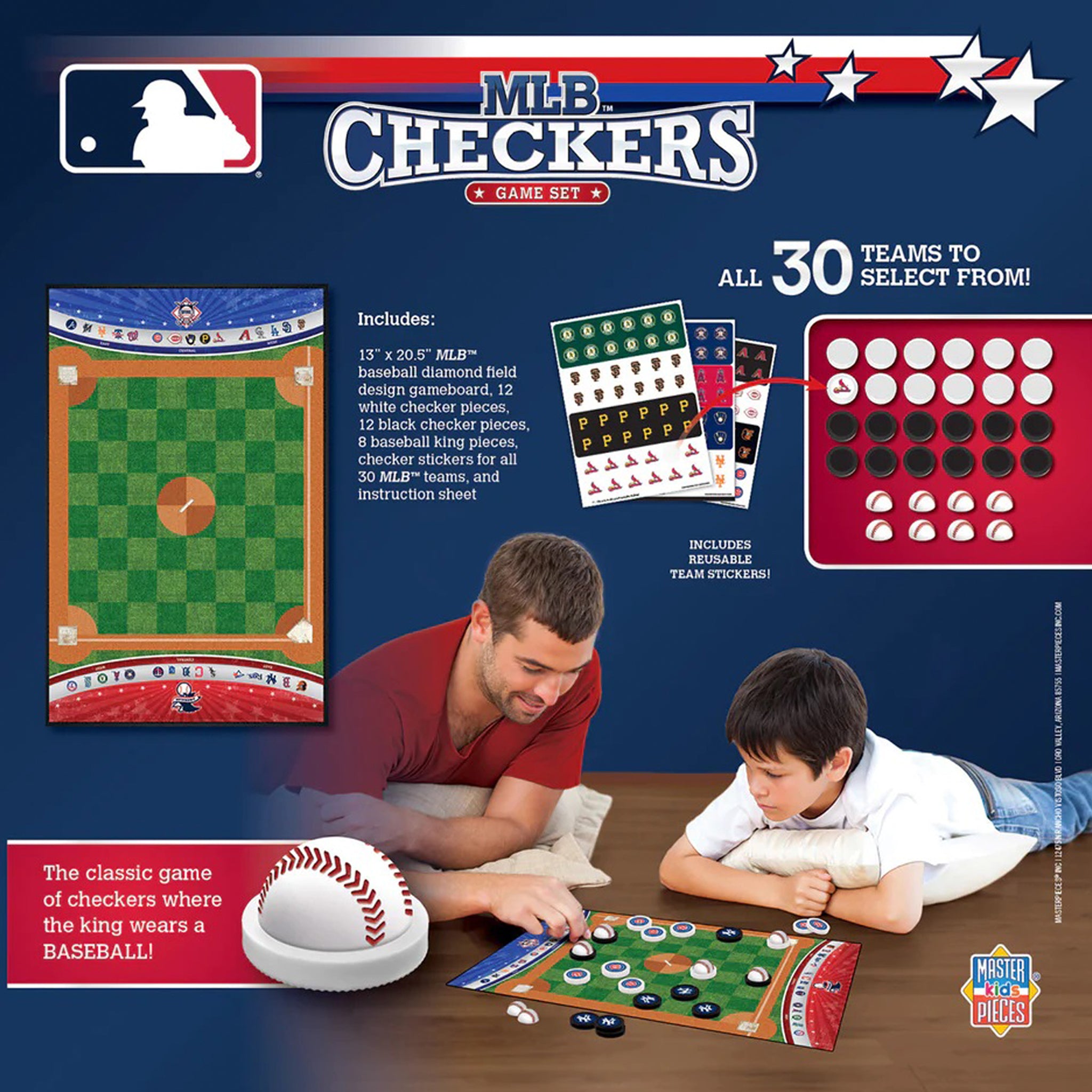 MLB Checkers - Denny's