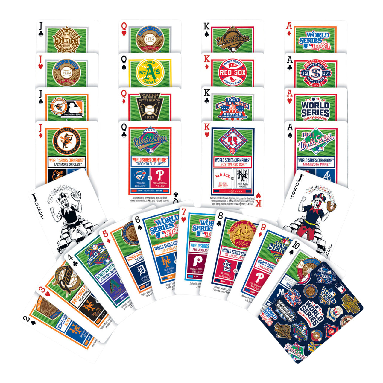 MLB World Series Playing Cards - Denny's