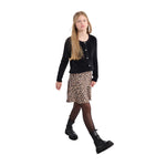 Knitted Leopard Skirt - Denny's