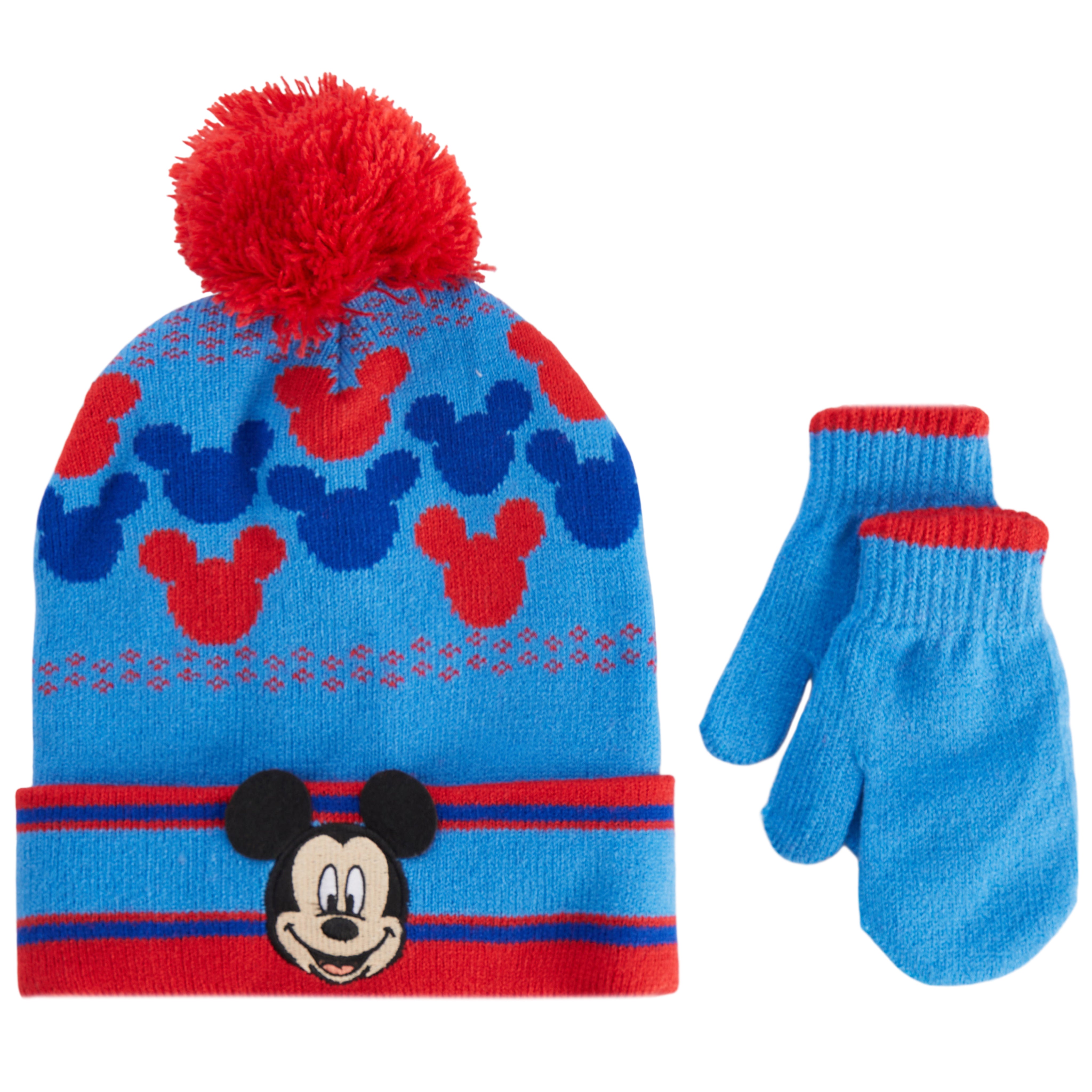 Mickey Beanie & Mitten Set - Denny's