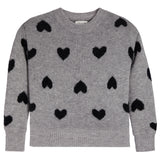 Scattered Hearts Sweater - Denny's