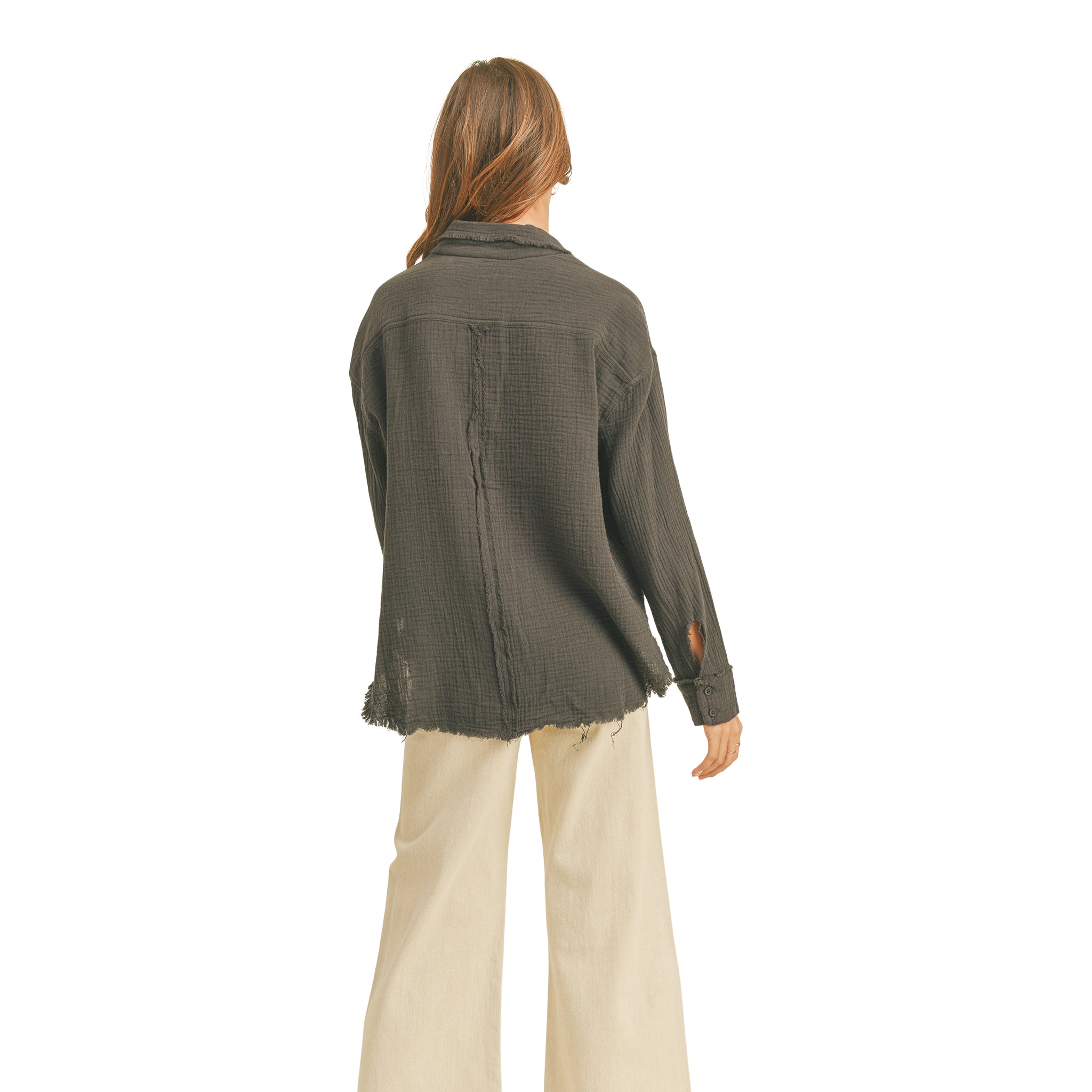 Gauze Buttondown Shirt - Denny's