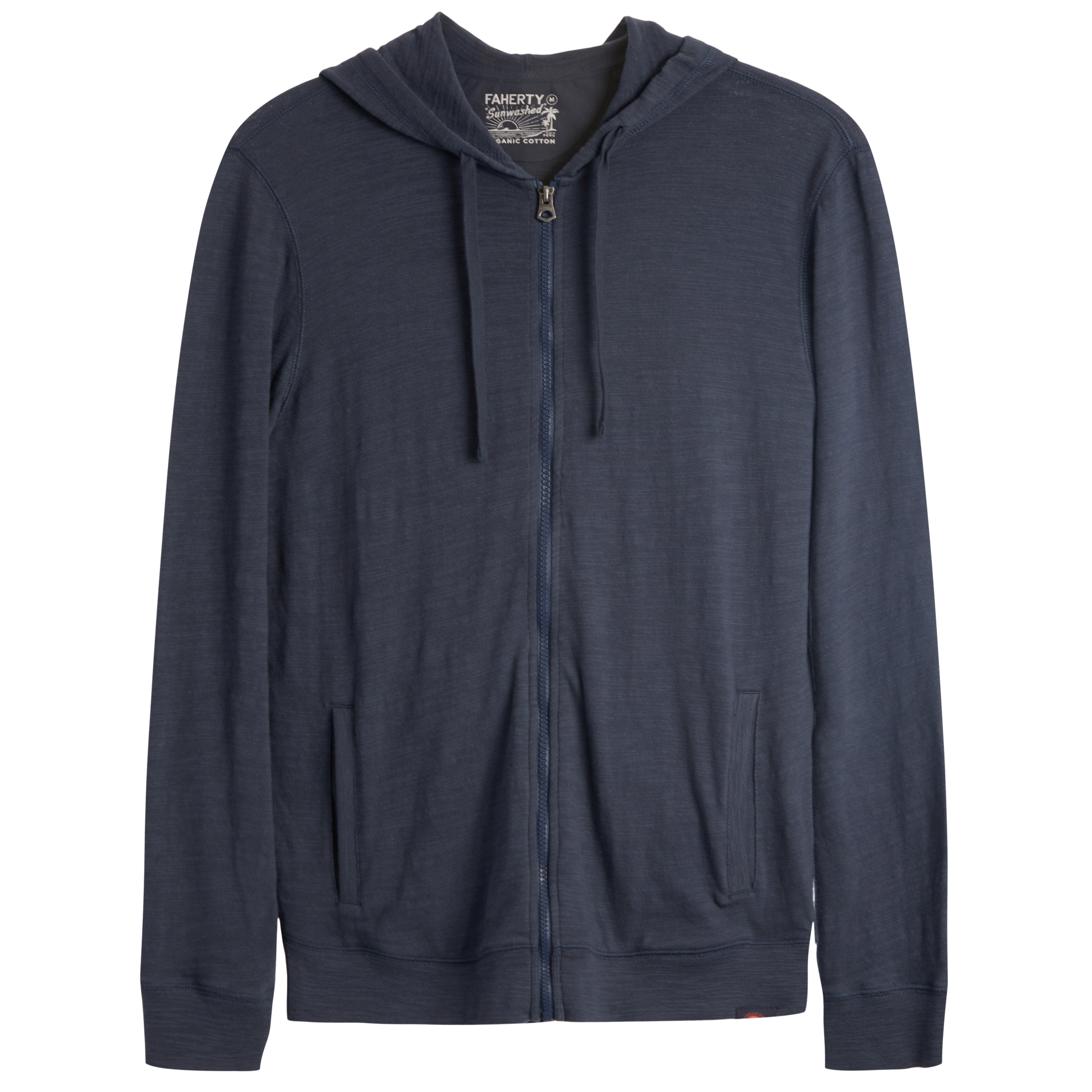 Sunwashed Slub Zip Hoodie - Denny's