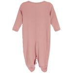 Ribbed Ruffle Footie - Denny's