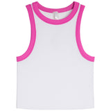 Contrast Trim Tank Top - Denny's