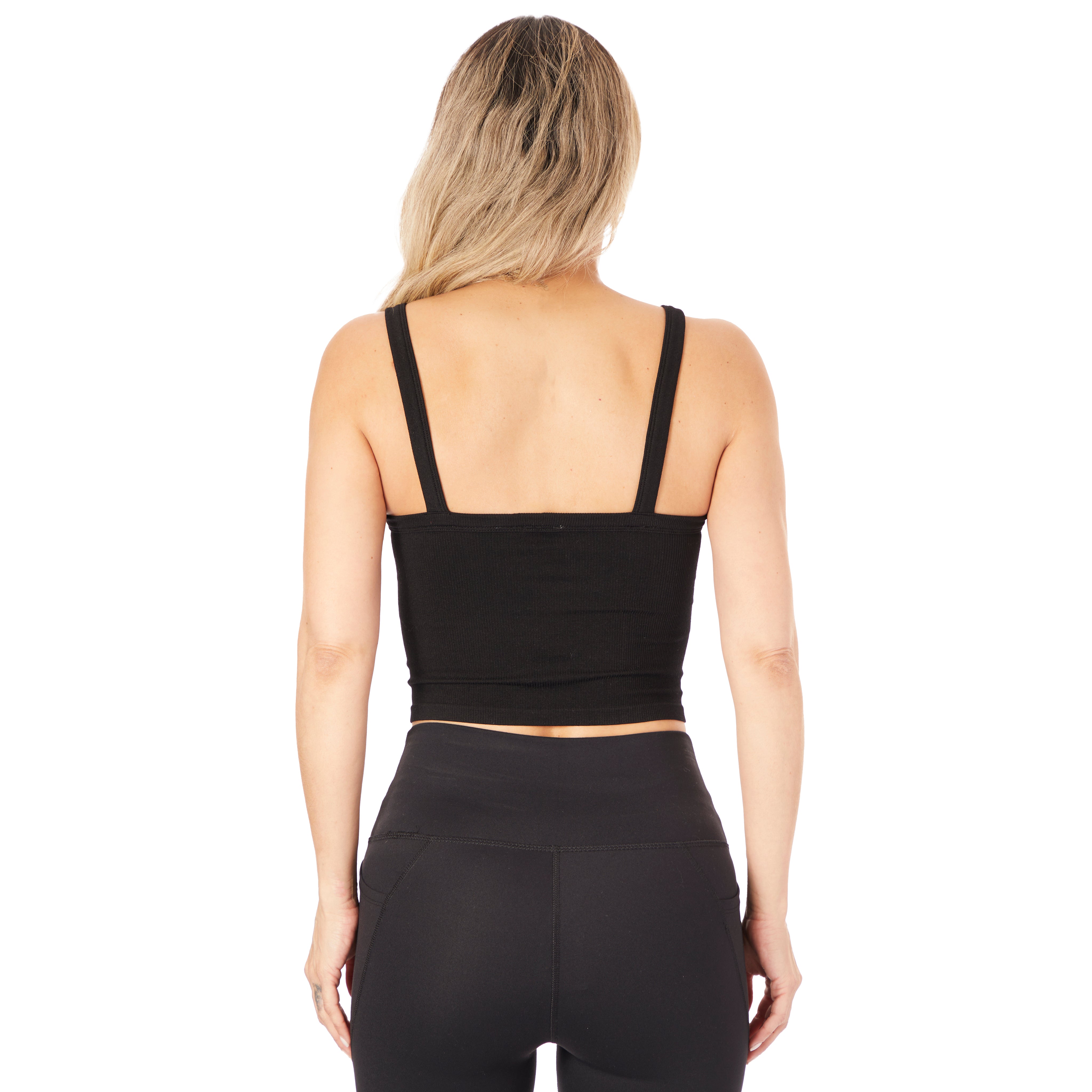 Ribbed V-Neck Tank - Denny's