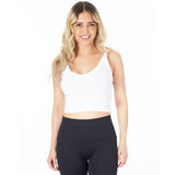 Ribbed V-Neck Tank - Denny's