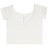 Coquette Floral V-Neck