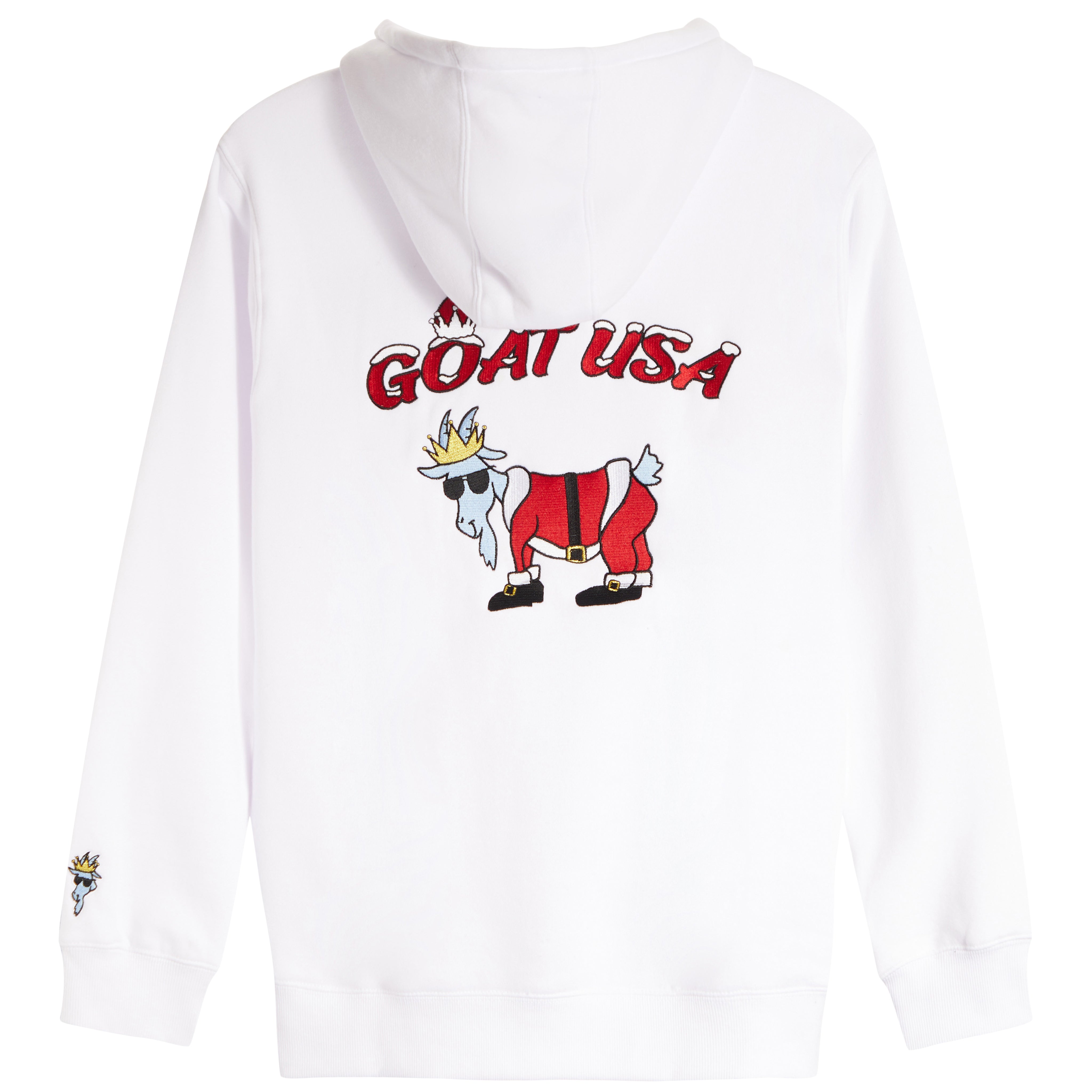 Santa Goat Hoodie - Denny's
