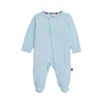 Pin Dot Blue Footie - Denny's