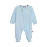 Pin Dot Blue Footie - Denny's