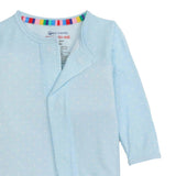 Pin Dot Blue Footie - Denny's