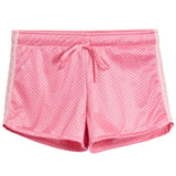 Lace Stripe Mesh Short