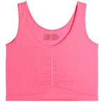 V-Neck Tank with Rouching Front - Denny's