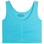 V-Neck Tank with Rouching Front - Denny's