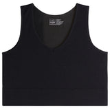 Sleeveless Banded Bottom V-Neck - Denny's