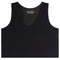 Sleeveless Banded Bottom V-Neck - Denny's