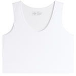 Sleeveless Banded Bottom V-Neck - Denny's