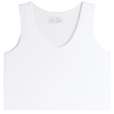 Sleeveless Banded Bottom V-Neck - Denny's