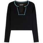 Contrast Stitching Long Sleeve Shirt - Denny's