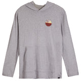 Everyday Palm Island Hooded Long Sleeve Tee - Denny's