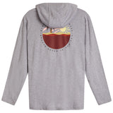 Everyday Palm Island Hooded Long Sleeve Tee - Denny's