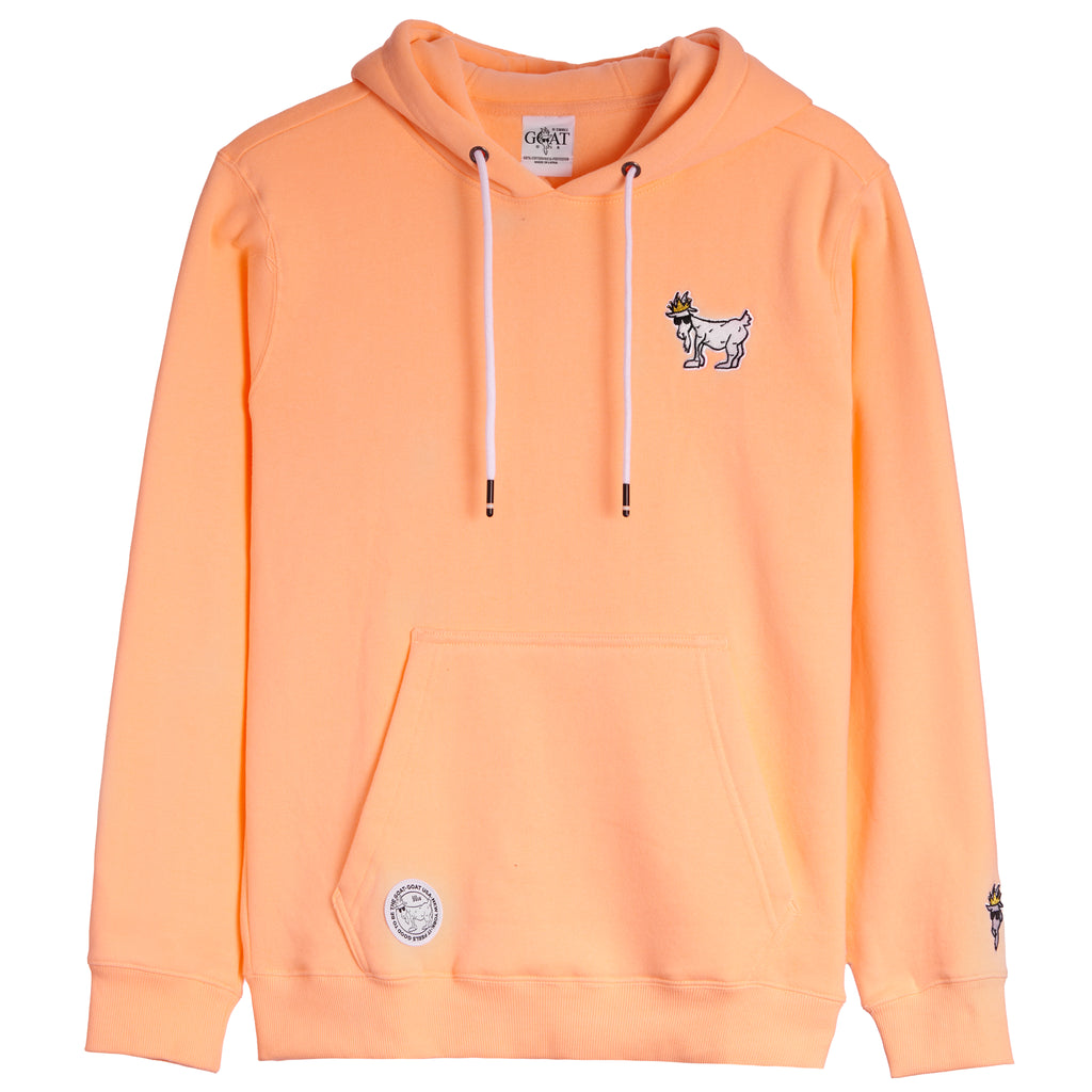 Goat hoodie online orange