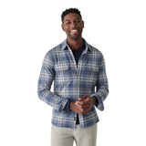 Legend Sweater Shirt Blue Plaid - Denny's