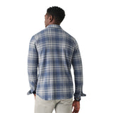 Legend Sweater Shirt Blue Plaid - Denny's