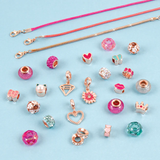 Think Pink Halo Charms Bracelets - Denny's