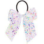 Neon Splatter Scrunchie Bow - Denny's