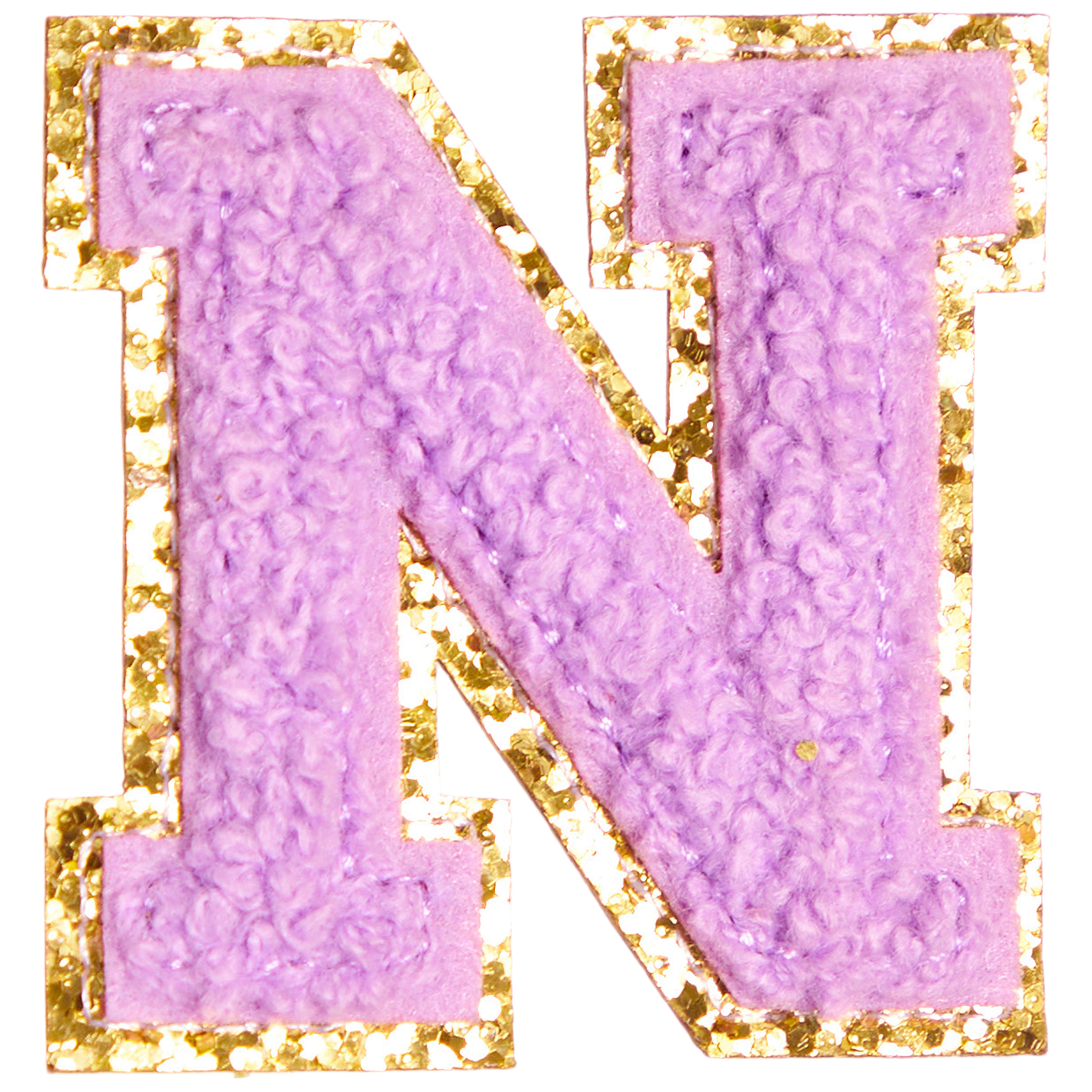 N Varsity Chenille Letter Sticker Patch - Denny's