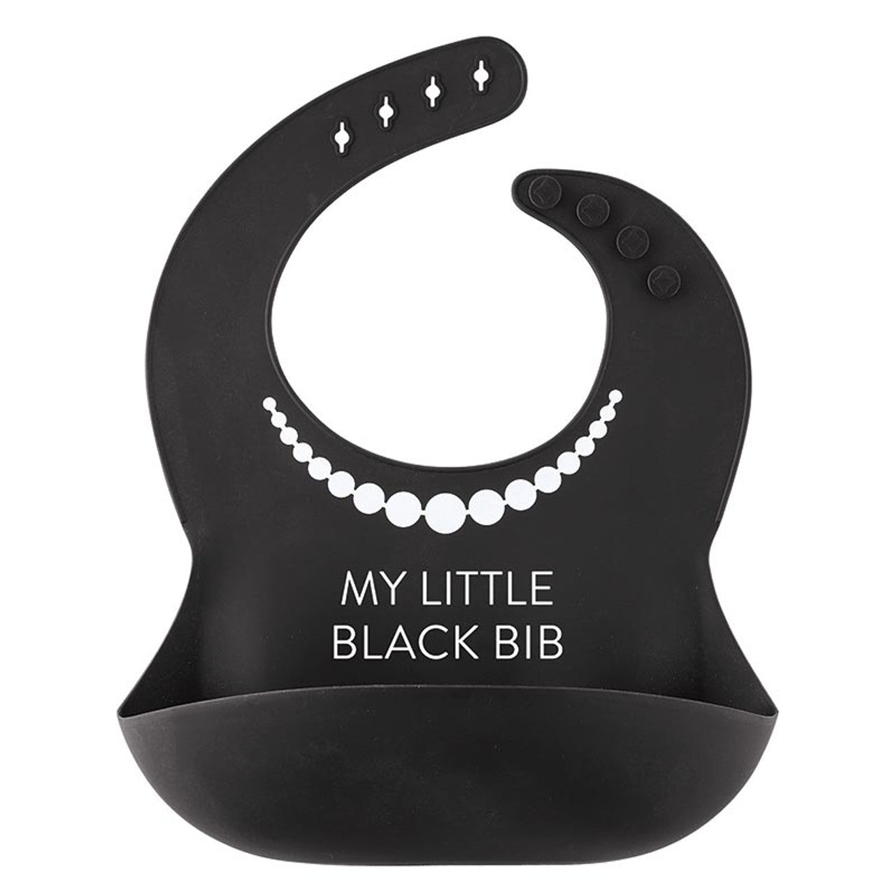 My Little Black Black Bib - Denny's