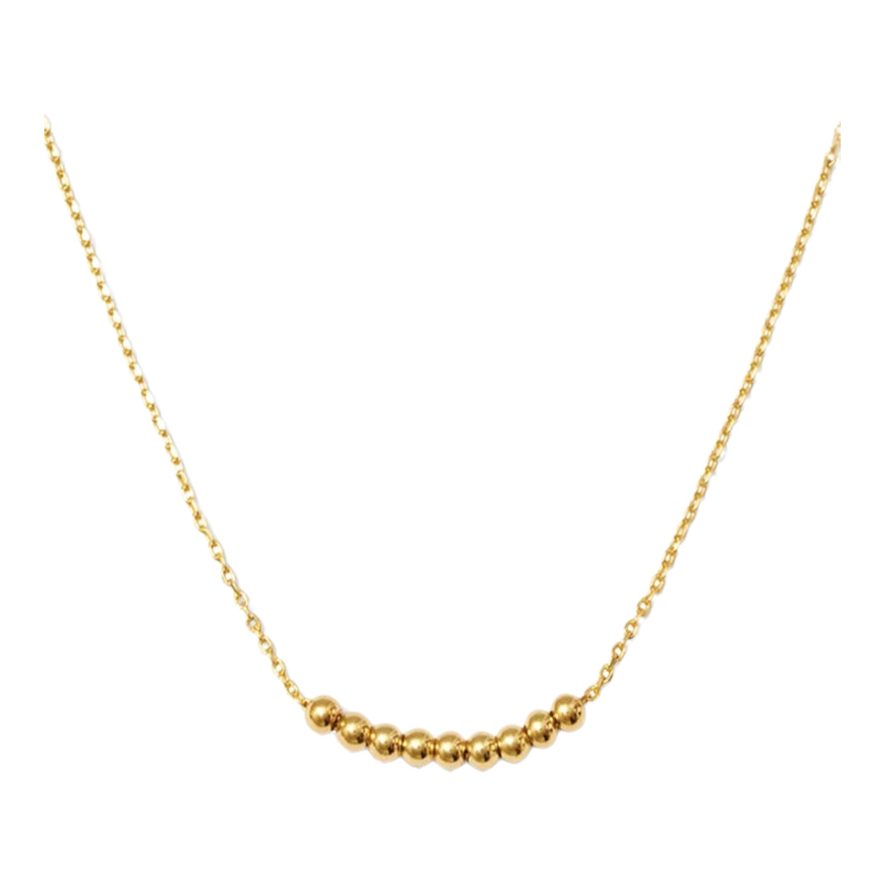 Simple Bead Necklace - Denny's