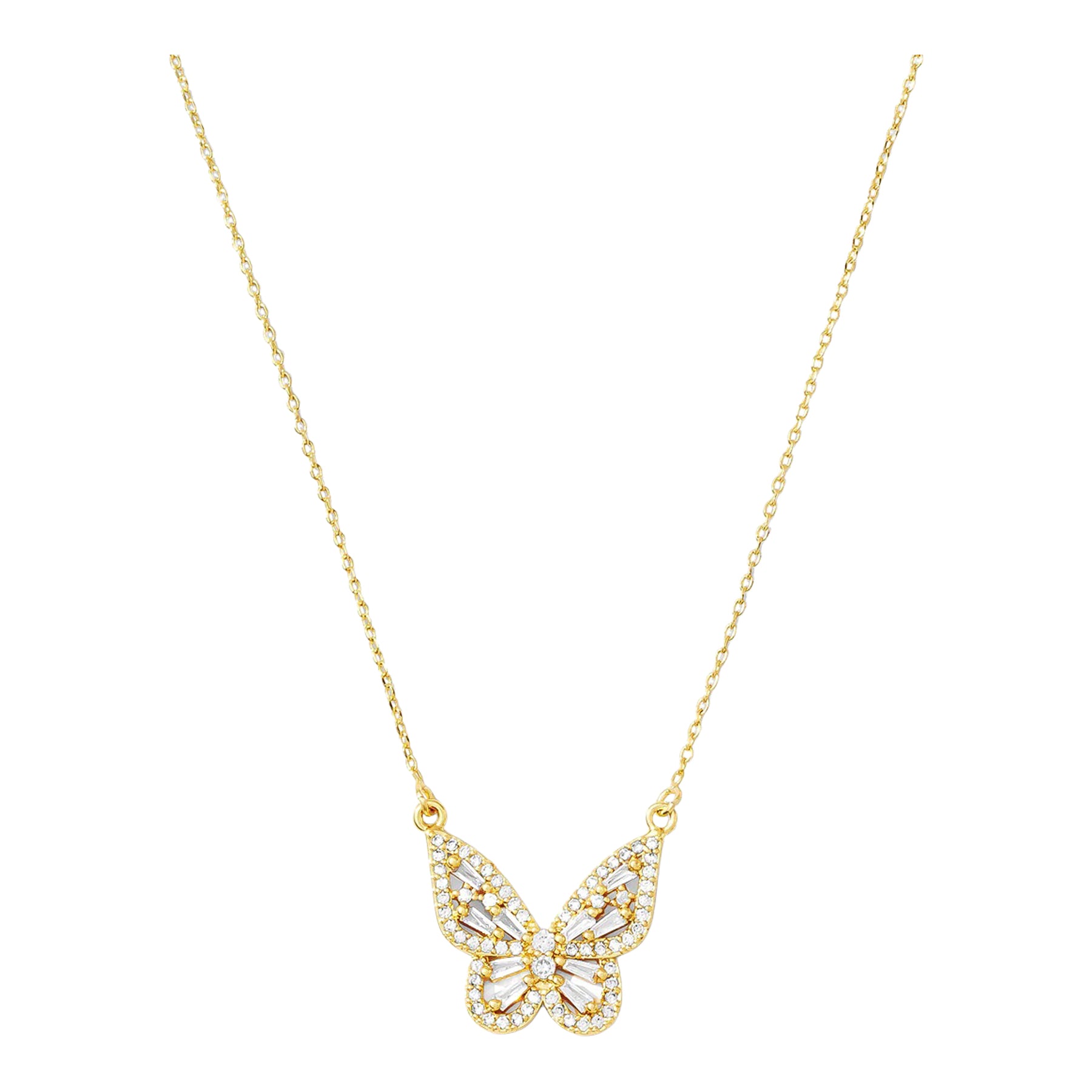 Butterfly Pendant Necklace - Denny's