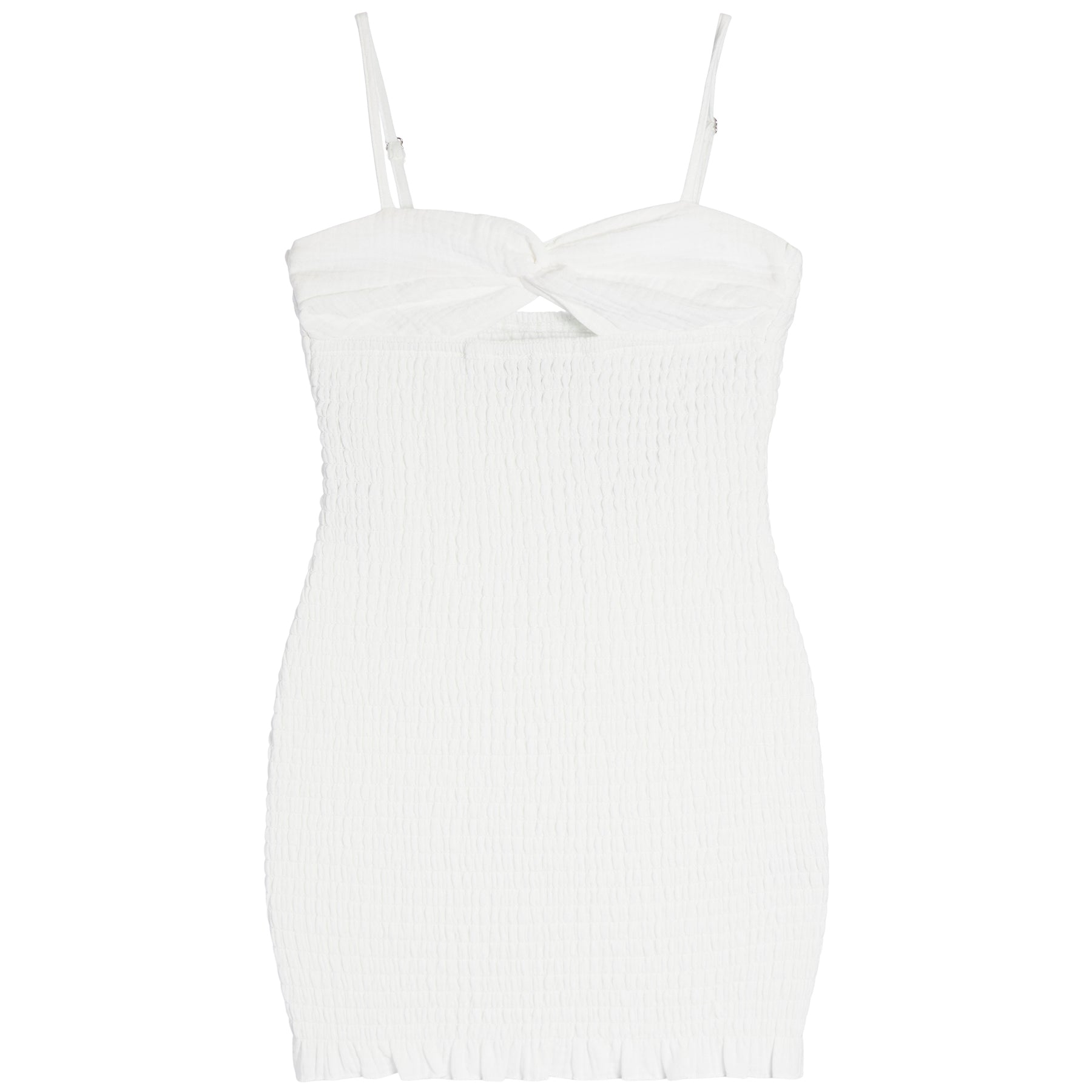 Nayla Guaze Keyhole Dress - Denny's