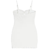 Nayla Guaze Keyhole Dress - Denny's
