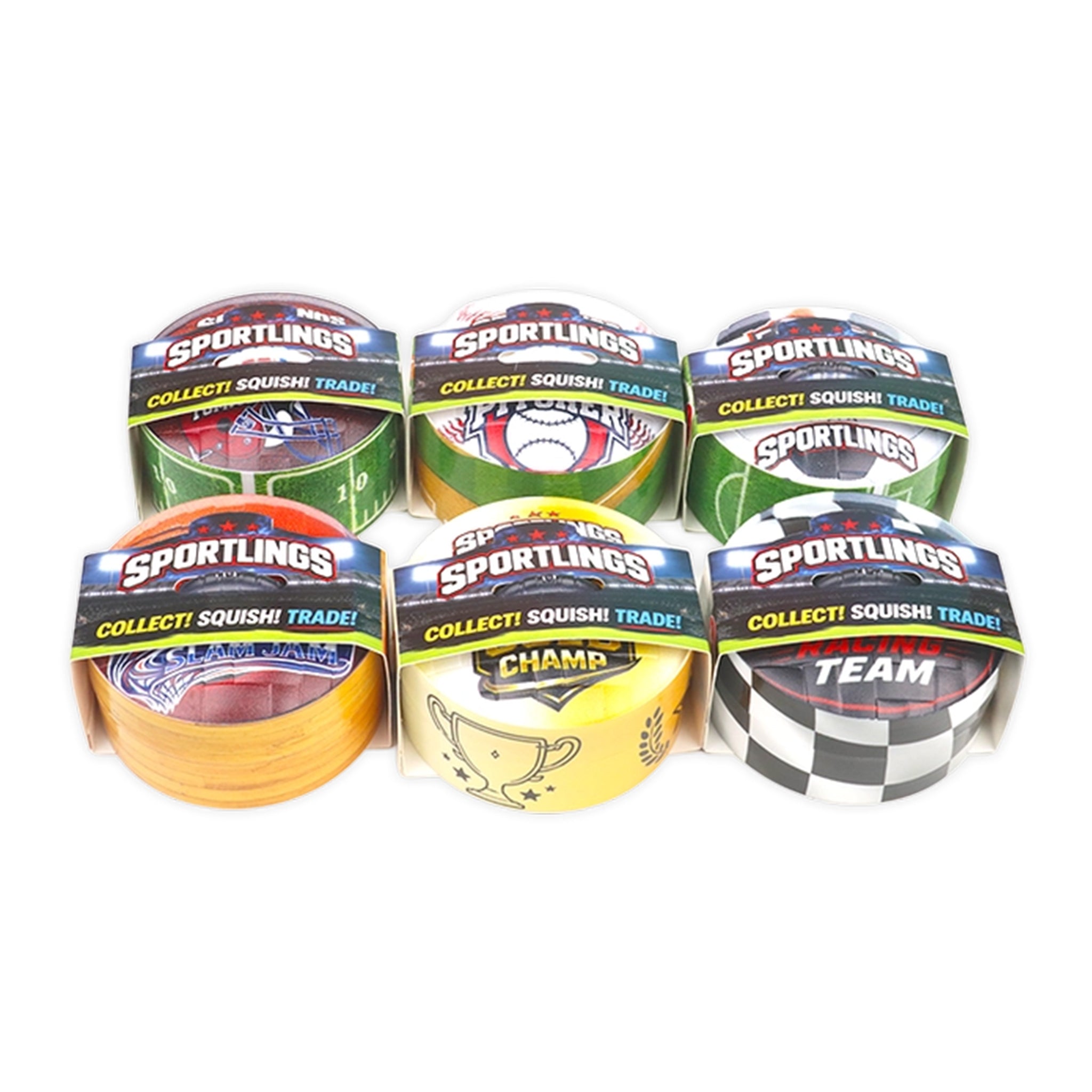 Sportlings. Collect, Squish, Trade