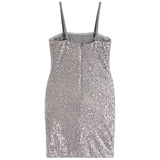 Strapless Sequin Dress - Denny's