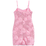 Sequin Floral Dress