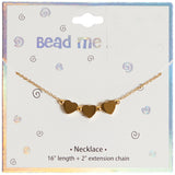 3 Heart Necklace - Denny's