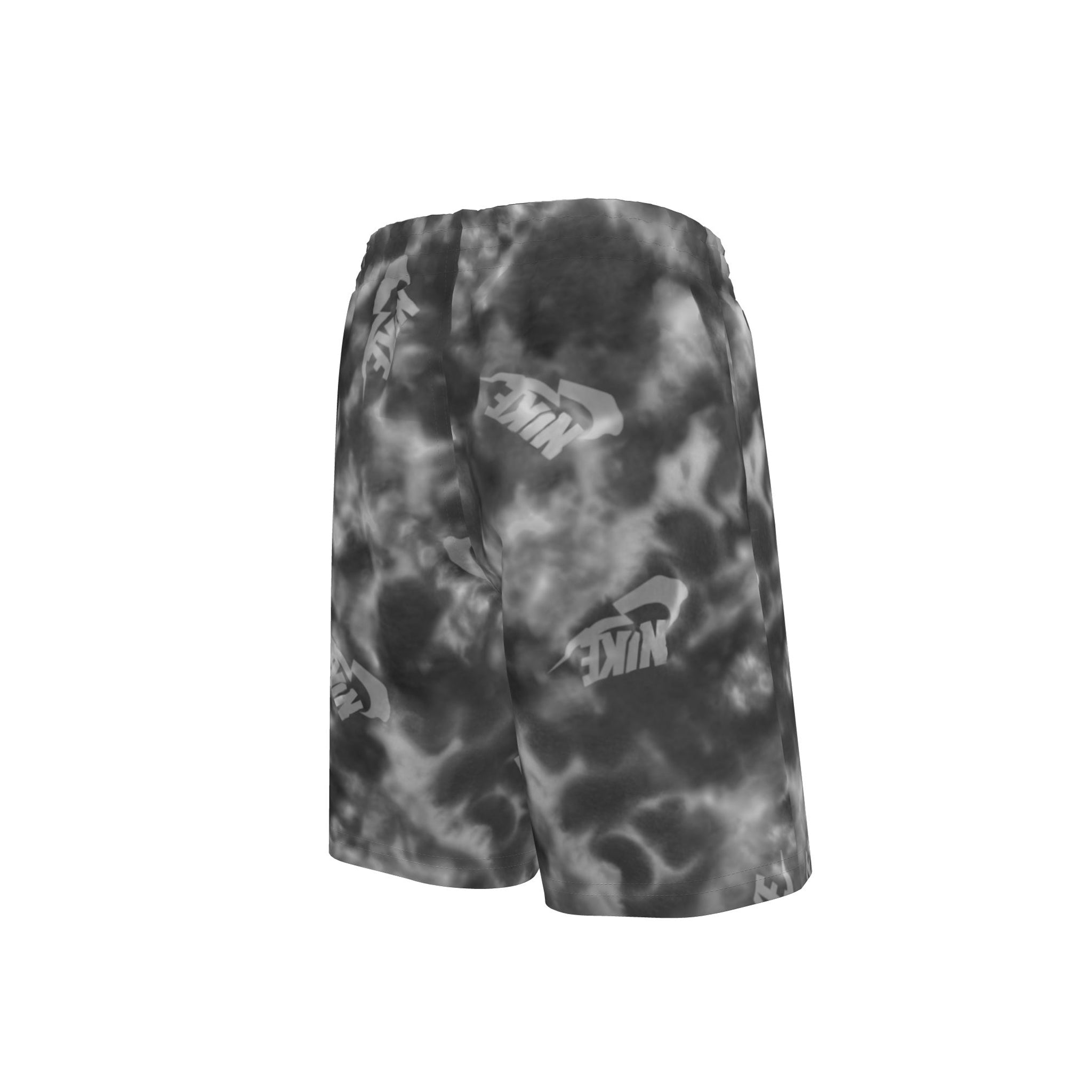 Water Tie Dye 7in Volley Gray