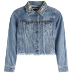 Newport Embrodiered Denim Jacket - Denny's