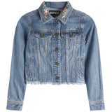 Newport Embrodiered Denim Jacket - Denny's