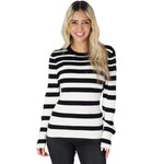Ribbed Stripe Sweater - Denny's