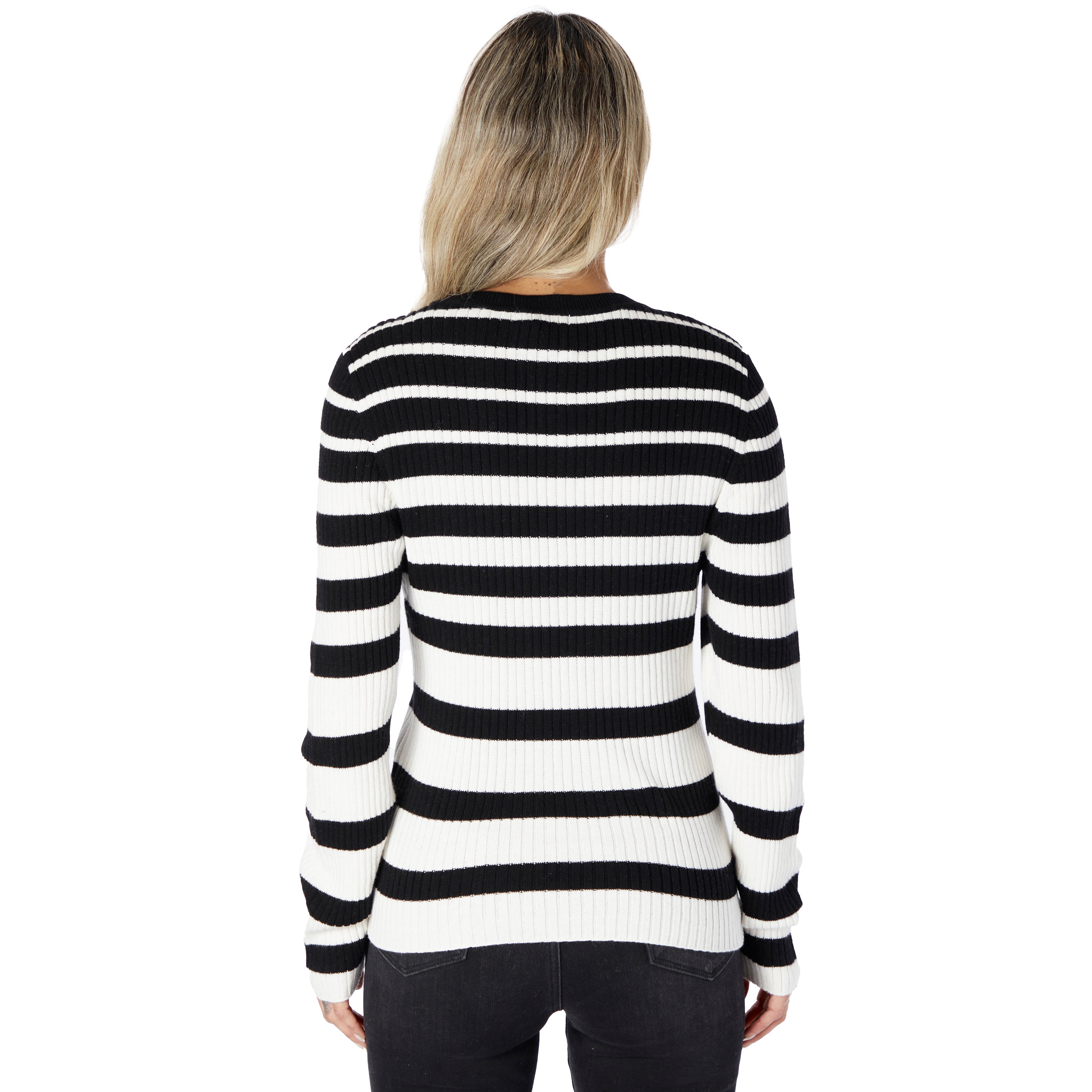Ribbed Stripe Sweater - Denny's