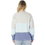 Colorblock Turtleneck Sweater - Denny's
