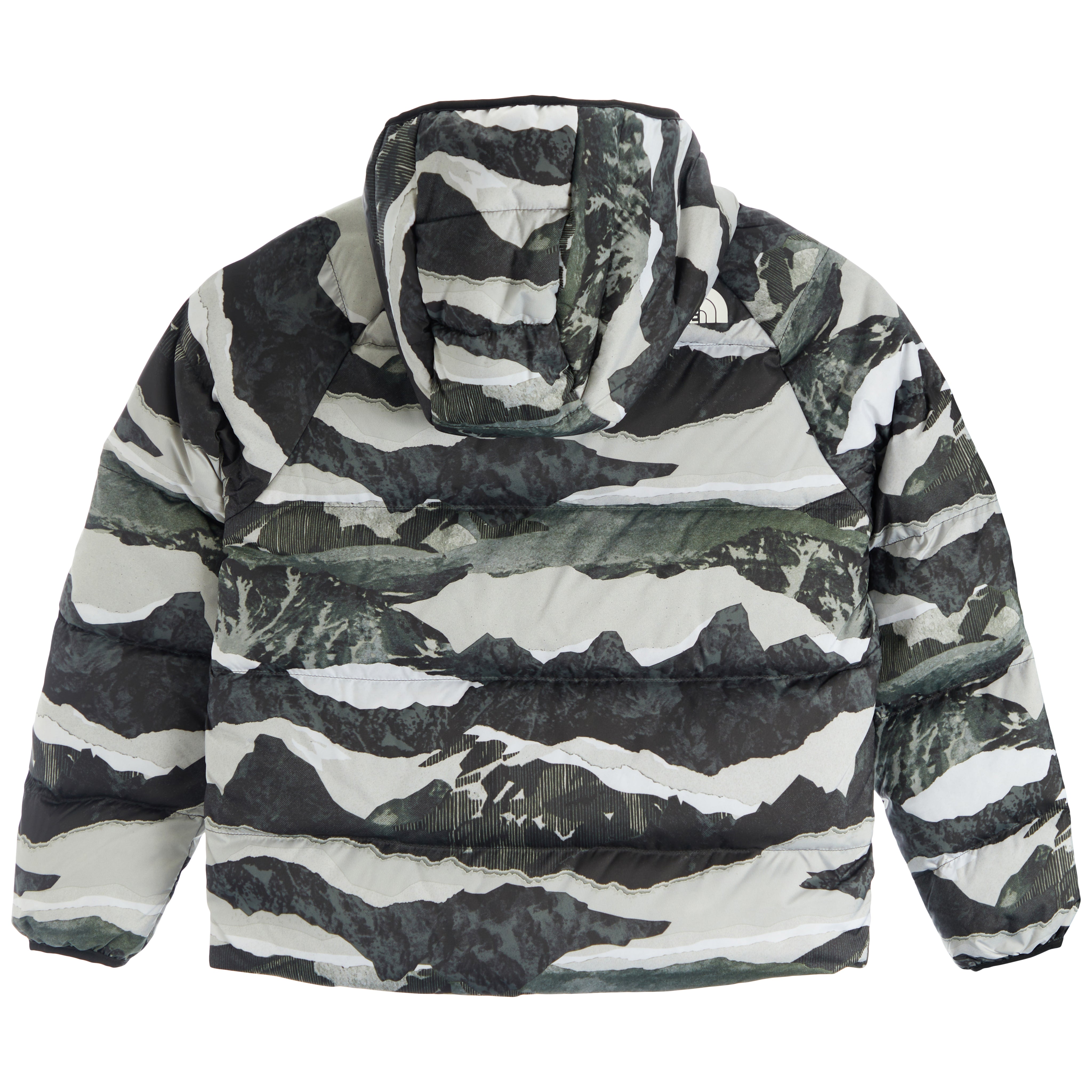 North Down Reversible Print Hooded Jkt - Denny's