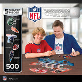 NFL Helmet 500 pc Puzzle - Denny's